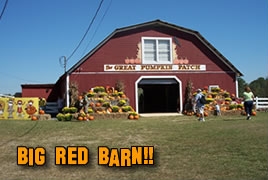 big red barn